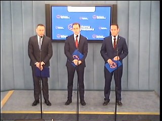 Poseł Krzysztof Brejza - konferencja z 19 maja 2016 r.