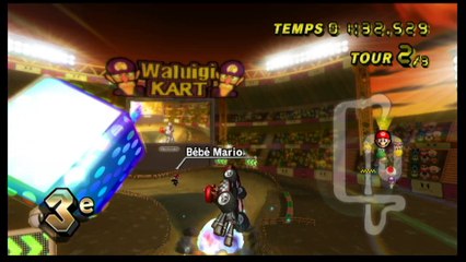 Mario Kart Wii GCN Stade Waluigi