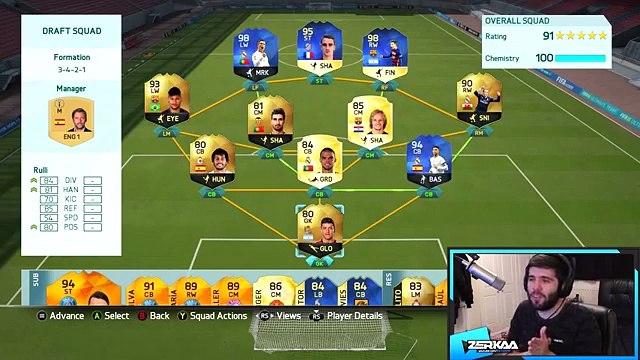 OMG 191 DRAFT! (FIFA 16 FUT Draft)