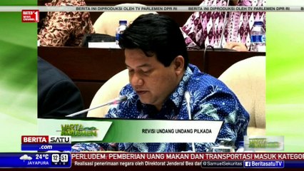 DPR dan Pemerintah Sepakat Revisi UU Pilkada