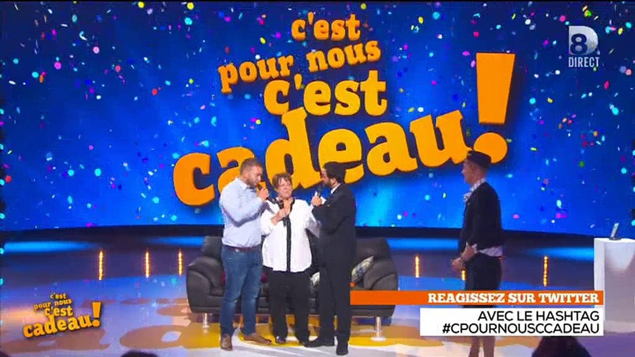 Cyril Hanouna en larmes sur le plateau de "C'est pour nous c'est cadeau" - Regardez
