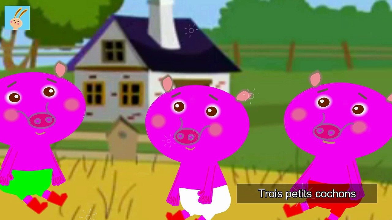 Conte " Les trois petits cochons" (version française)