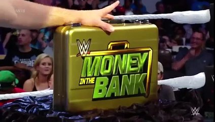 WWE SmackDown 5-26-2016 Ambrose, Owens and Zayn begin fighting over Money