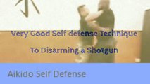 Very Good Self defense Technique To Disarming a Shotgun