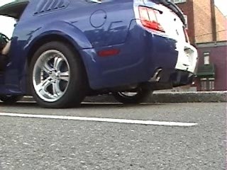 Mustang 2005 Exhaust test