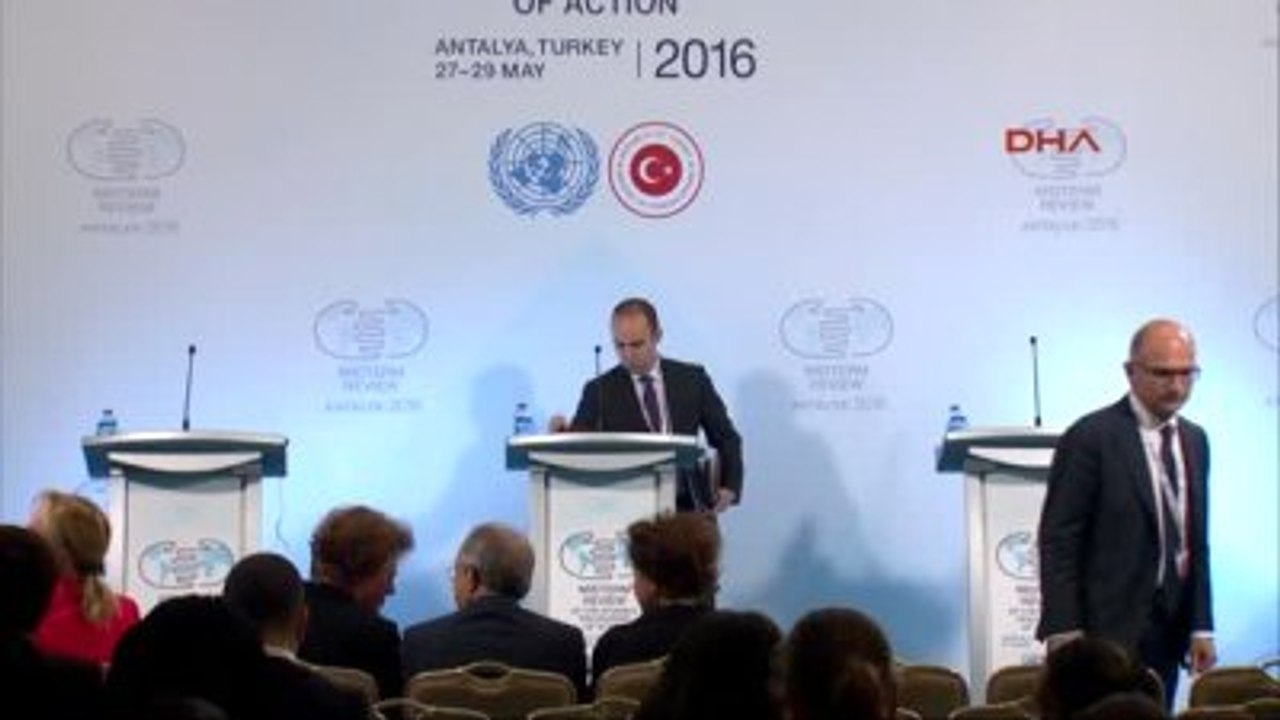 Antalya 'En Az Gelişmiş Ülkeler' Zirvesinde, Açlık ve Yoksulluğu Bitirme Çağrısı-1