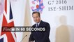 FirstFT - G7 leaders warn on Brexit, Apple’s media ambitions