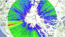 Baffling Weather Radar Anomalies Over Osijek (City in Croatia) Unexplained! May 26, 2016.