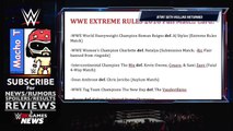 WWE Extreme Rules 2016 QUICK RESULTS Of Full Show Extreme Rules 5-22-16 Reigns Vs AJ Styles