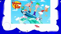 Familia Peppa Pig Painting Paint Pintar Desenhar Phineas e Ferb, Candace e Perry Ornitorrinco