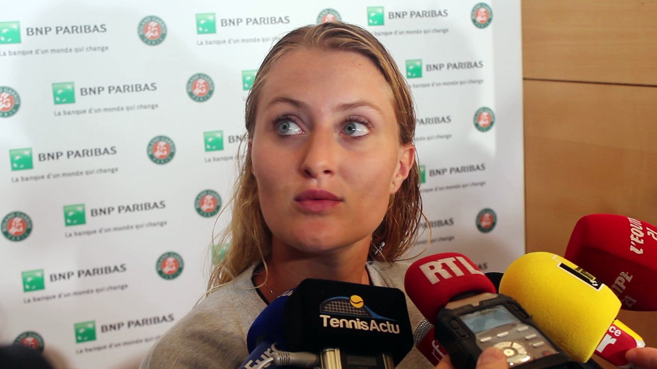 Roland-Garros 2016 - Kristina Mladenovic : "Il n'y a pas d'égalité dans le tennis entre les filles et les garçons"