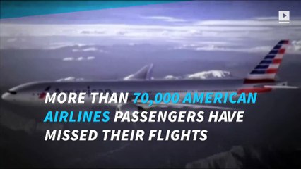 70,000 passengers missed flights due to security lines