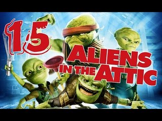 Aliens in the Attic Walkthrough Part 15 (PS2, Wii, PC) Movie Game - Level 15 - Ending