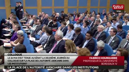 La place de l'autorité judiciaire dans les institutions - Les matins du Sénat (27/05/2016)