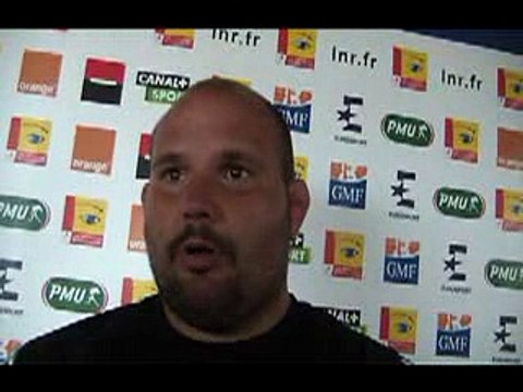 SITE OFFICIEL STADE MONTOIS RUGBY - CONFÉRENCE DE PRESSE OFFICIELLE 1/2 FINALE PRO D2 AURILLAC vs SMR - S. ORMAECHEA