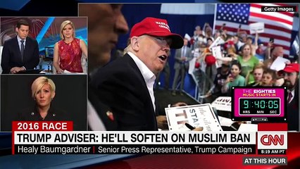 Trump's senior press representative speaks to CNN