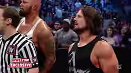 What you didn't see on SmackDown - -The Bloodline- & The Club brawl- SmackDown Fallout, May 19, 2016