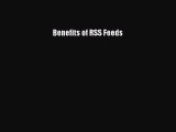 Free book Benefits of RSS Feeds
