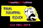 Omaha Paranormal Research ~ Haunted Hollow EVP 10-29-11 Yes
