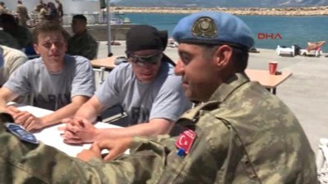 İzmir - Efes 2016 Birleşik Müşterek Fiili Atışlı Tatbikatında Müttefik ve Kardeş Ülkelerle Voleybol...