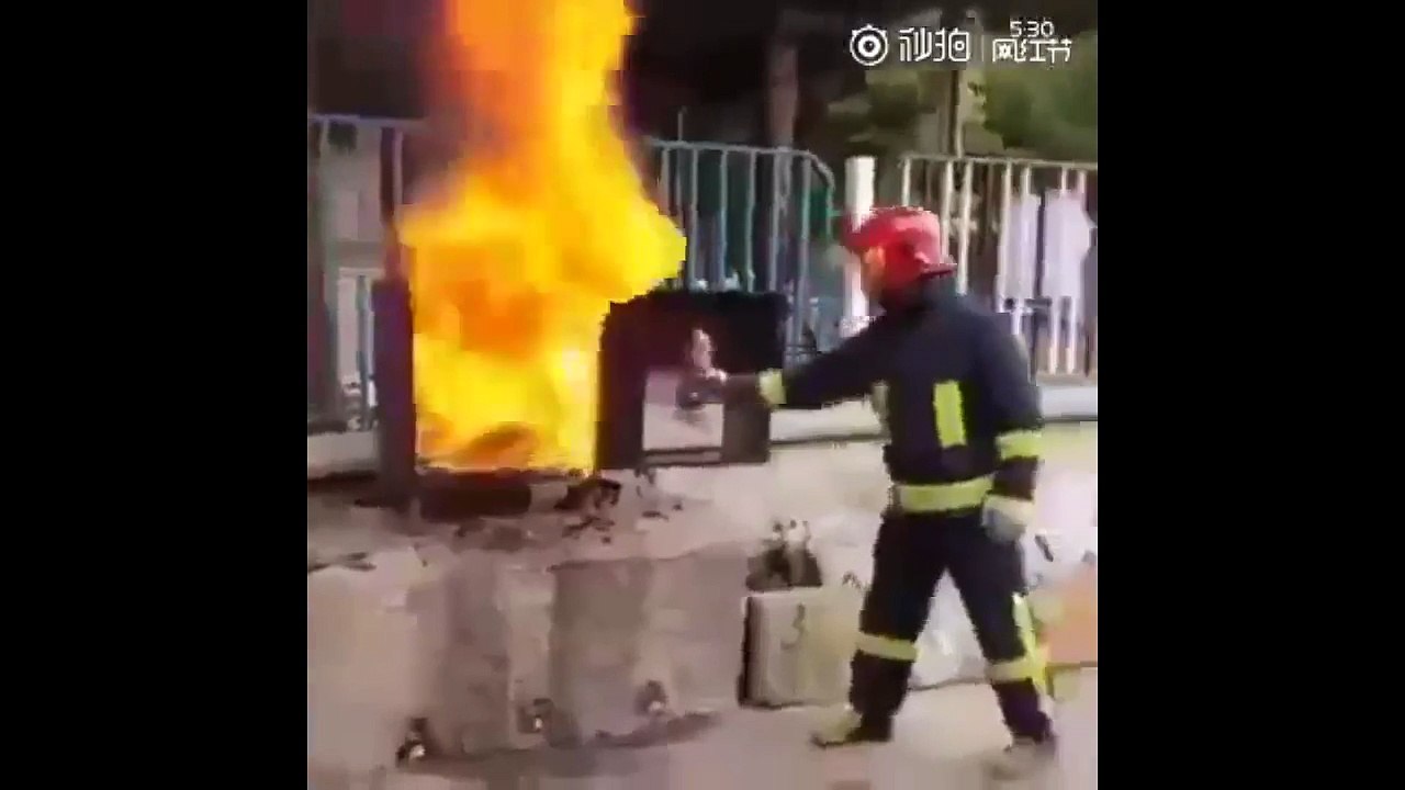 Coca-Cola Fire Extinguisher