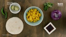 Recetas: Fajitas de Mango - SABORESMODELO.COM
