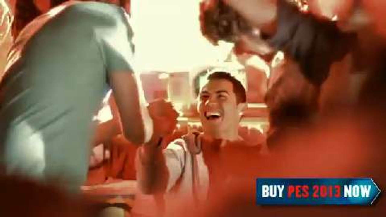 PES 2013 ad featuring Cristiano Ronaldo