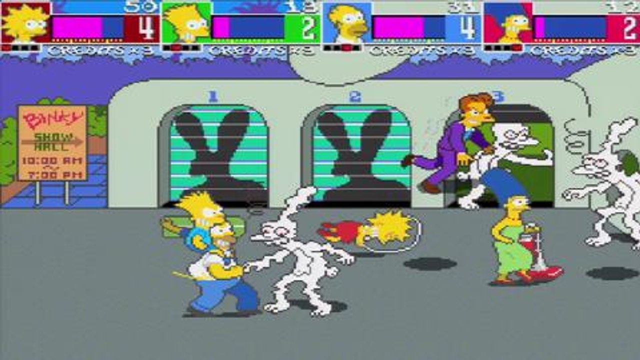 The Simpsons Arcade - Tráiler