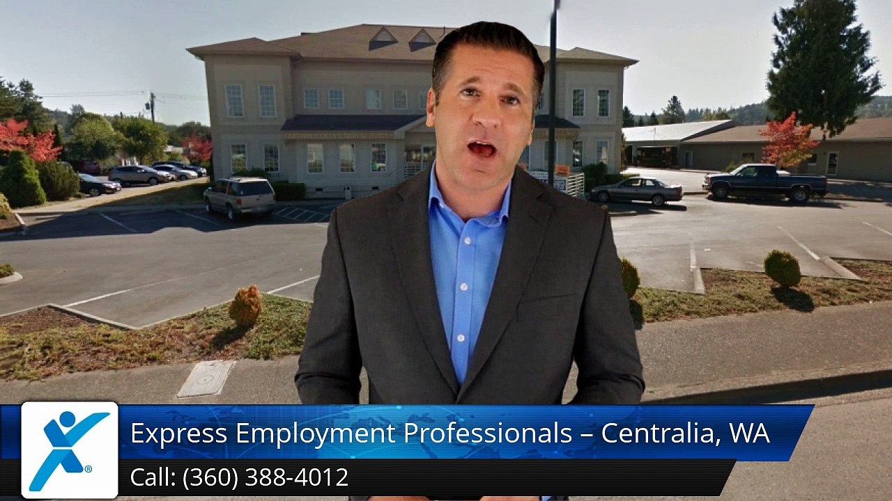 Express Employment Professionals – Centralia, WA Centralia Exceptional Five Star Review by Matthew S.