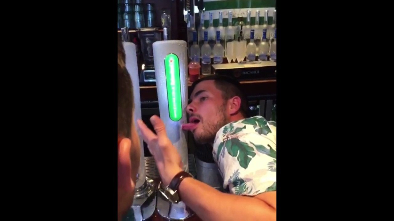 Tongue Stuck On Beer Pump