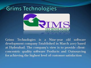 Grims Technologies pvt ltd