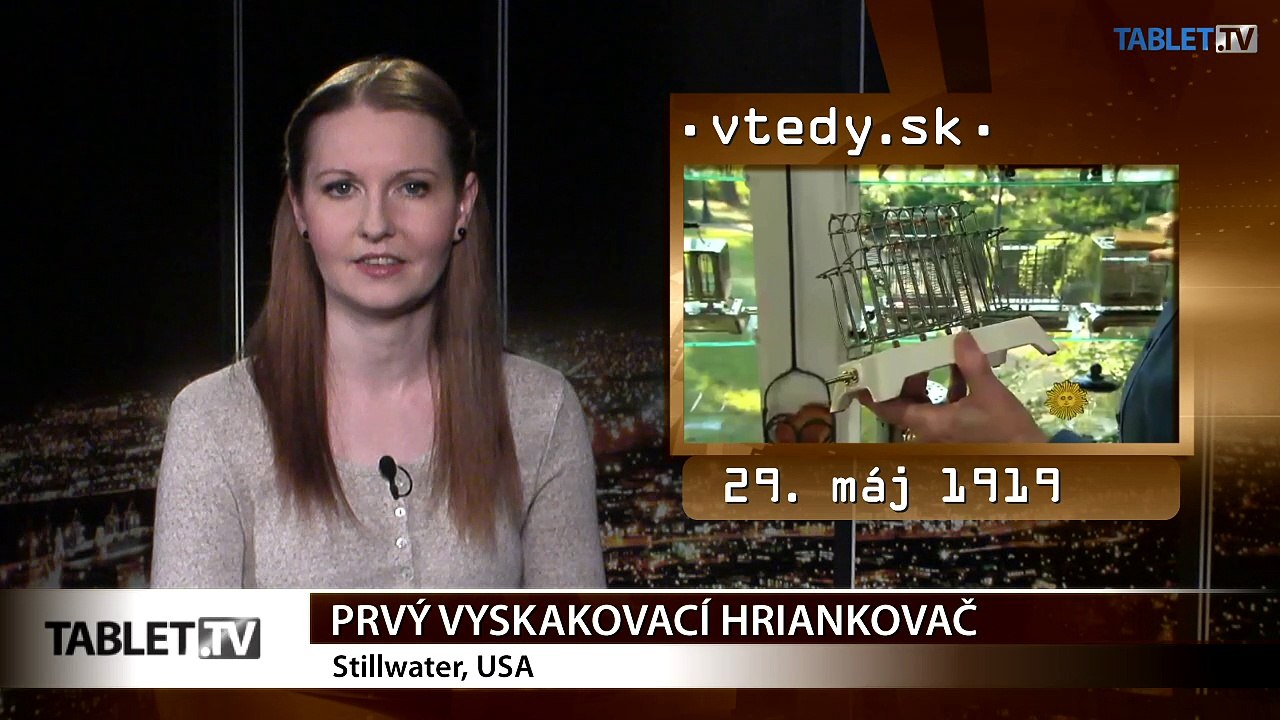 Stalo sa VTEDY: Prvý 