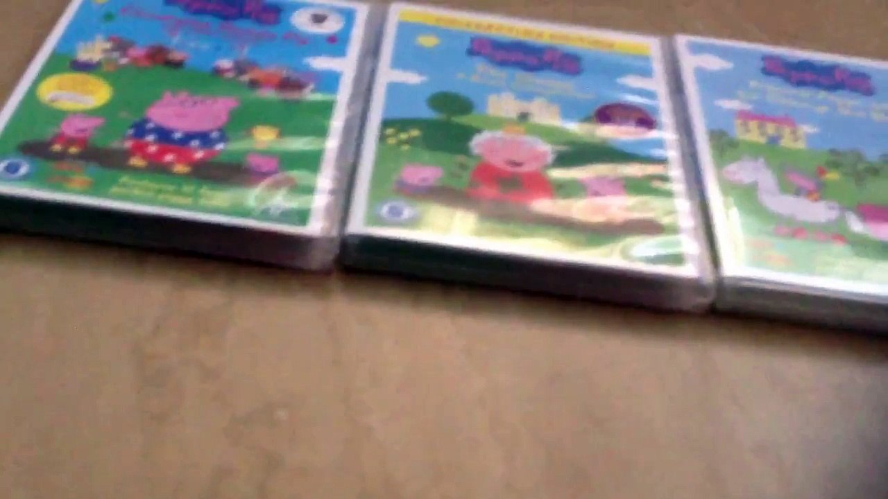 Peppa Pig DVD Ep3 Daniel Tv