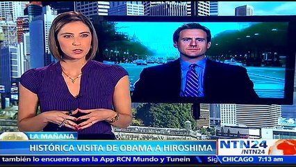 "La bomba atómica lanzada sobre Hiroshima cambió el mundo": Obama durante histórica visita