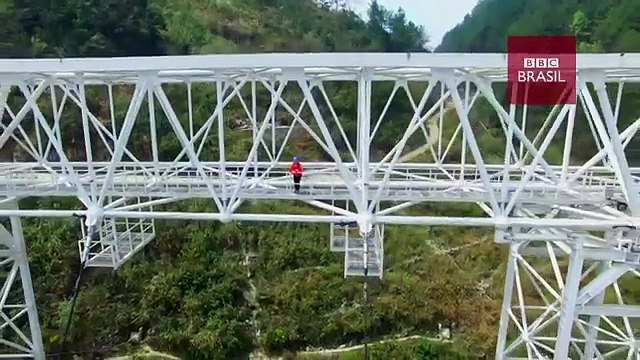 China constrói maior radiotelescópio do mundo