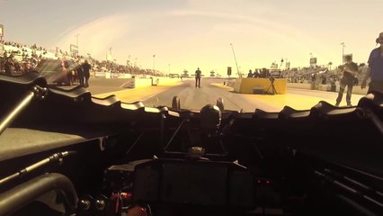 Caméra embarquée en dragster