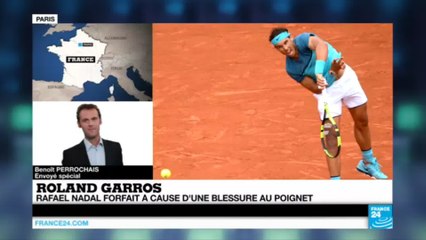 Roland Garros : Rafael Nadal déclare forfait à cause d'une blessure au poignet