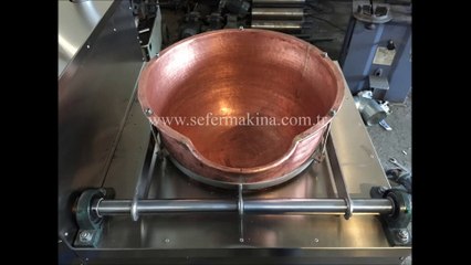 Bakır - Lokum Pişirme Kazanı - LPG - D.Gaz
