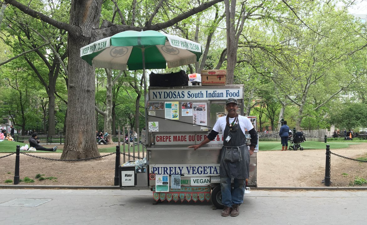 Meet The Legendary Dosa Man Of Washington Square Park