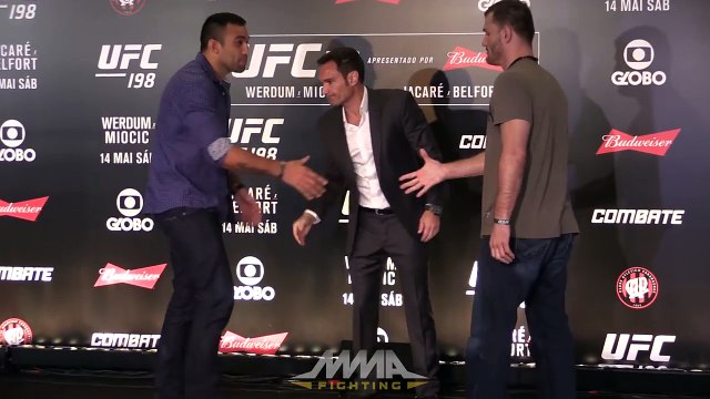 UFC 198: Fabricio Werdum vs. Stipe Miocic Staredown