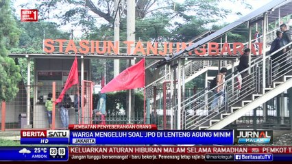 Warga Mengeluh JPO Lenteng Agung Minim