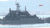 Çanakkale - Rus Savaş Gemisi Çanakkale Boğazı'ndan Geçti