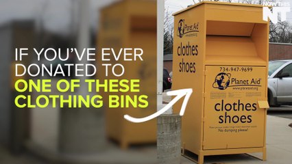 Clothing Donation Bins Are Actually Fund A Cult