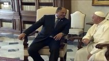 Presidente de Costa Rica sostuvo una reunión con el papa Francisco
