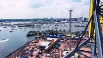 Drone registró la cantidad de barcos que circulan en el enorme muelle de Ámsterdam