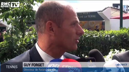 Guy Forget : "Je suis triste pour Rafael Nadal"