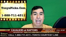 Toronto Raptors vs. Cleveland Cavaliers Free Pick Prediction Game 6 NBA Pro Basketball Odds Preview