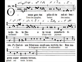 Introitus Omnes gentes, Dominica XIII TpA (13è dimanche TO)