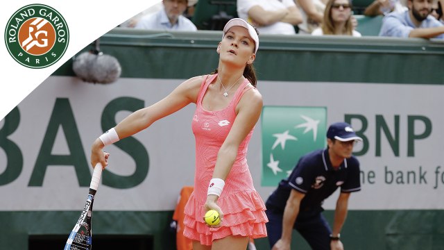 Temps forts Radwanska - Strycova Roland-Garros 2016 / 3 T
