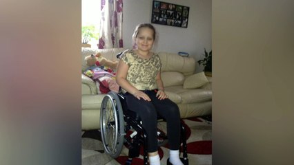 Dashcam of road rage crash which paralysed young sisters